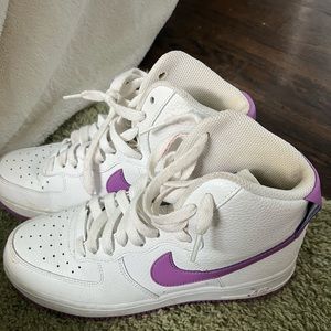 Nike Air Force One High Purple Size 8